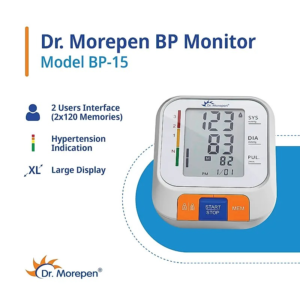 Home dr. morepen blood pressure monitor model bp 15