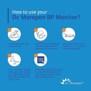 dr. morepen blood pressure monitor model bp 15