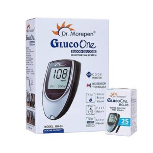 Home dr. morepen gluco one bg 03 test strips 25